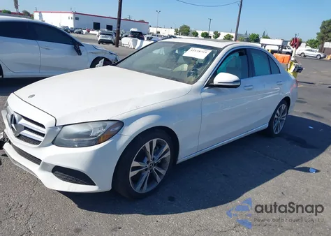2018 Mercedes-Benz C 300 from USA, damaged, VIN 55SWF4JB6JU273154